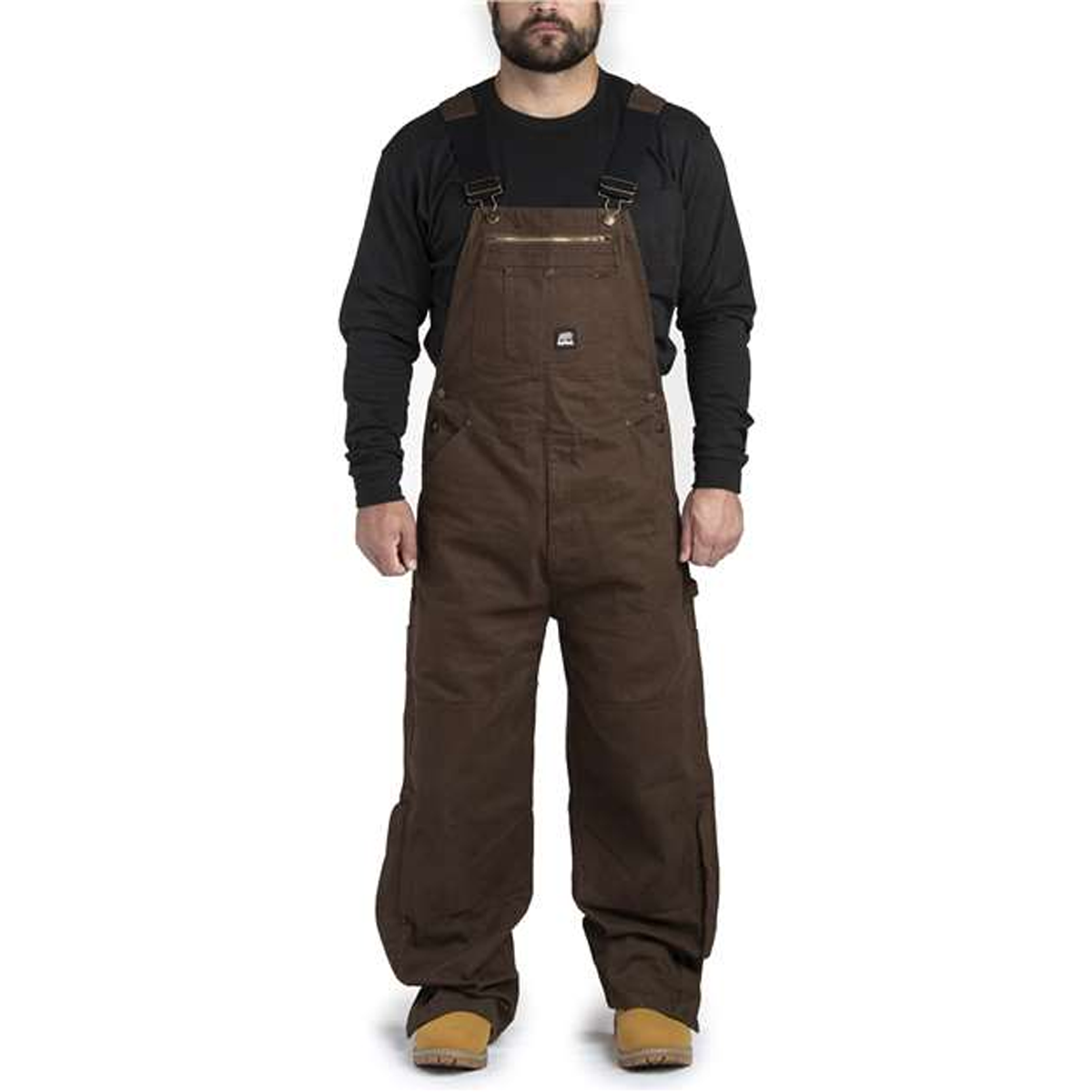 BERNE ADULT TALL ACRE UNLINED WASHED BIB OVERALL