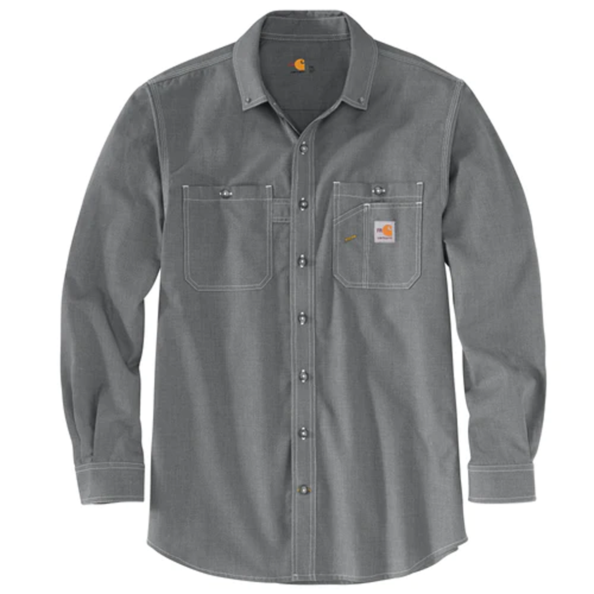 carhartt fr long sleeve button up