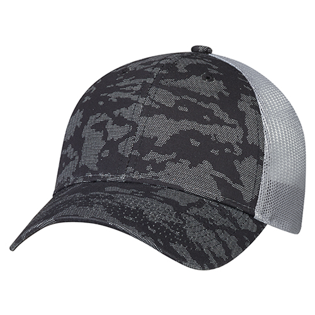 AJM 6-PANEL URBAN CAMO WITH MESH BACK HAT