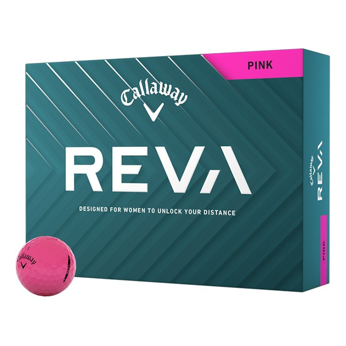 CALLAWAY REVA DISTANCE GOLF BALLS (DOZEN)