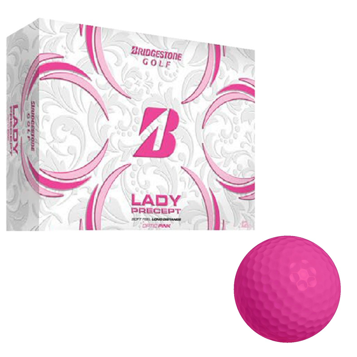 BRIDGESTONE LADY PRECEPT GOLF BALLS (DOZEN)