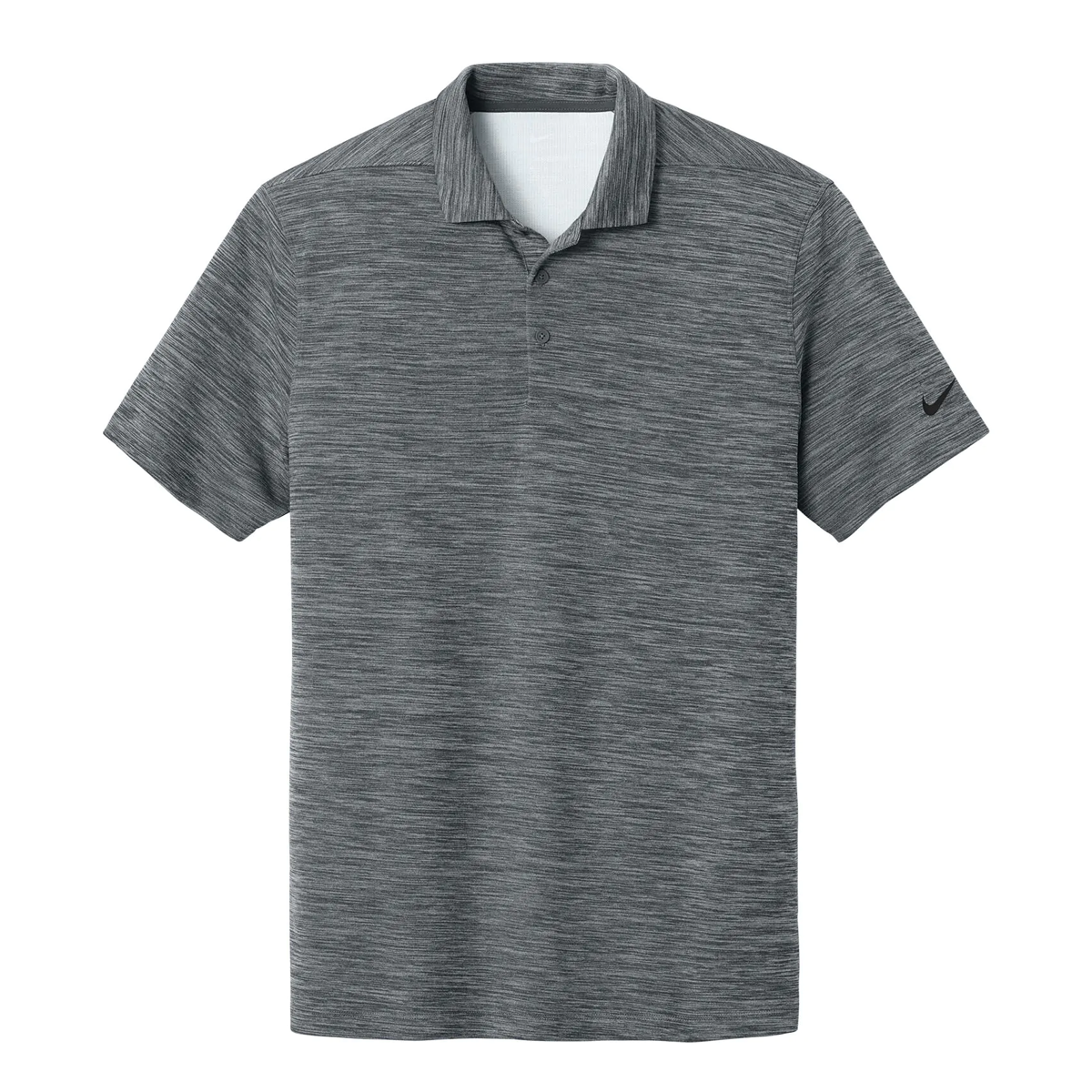 NIKE MEN'S DRI-FIT STRIATED POLO SHIRT