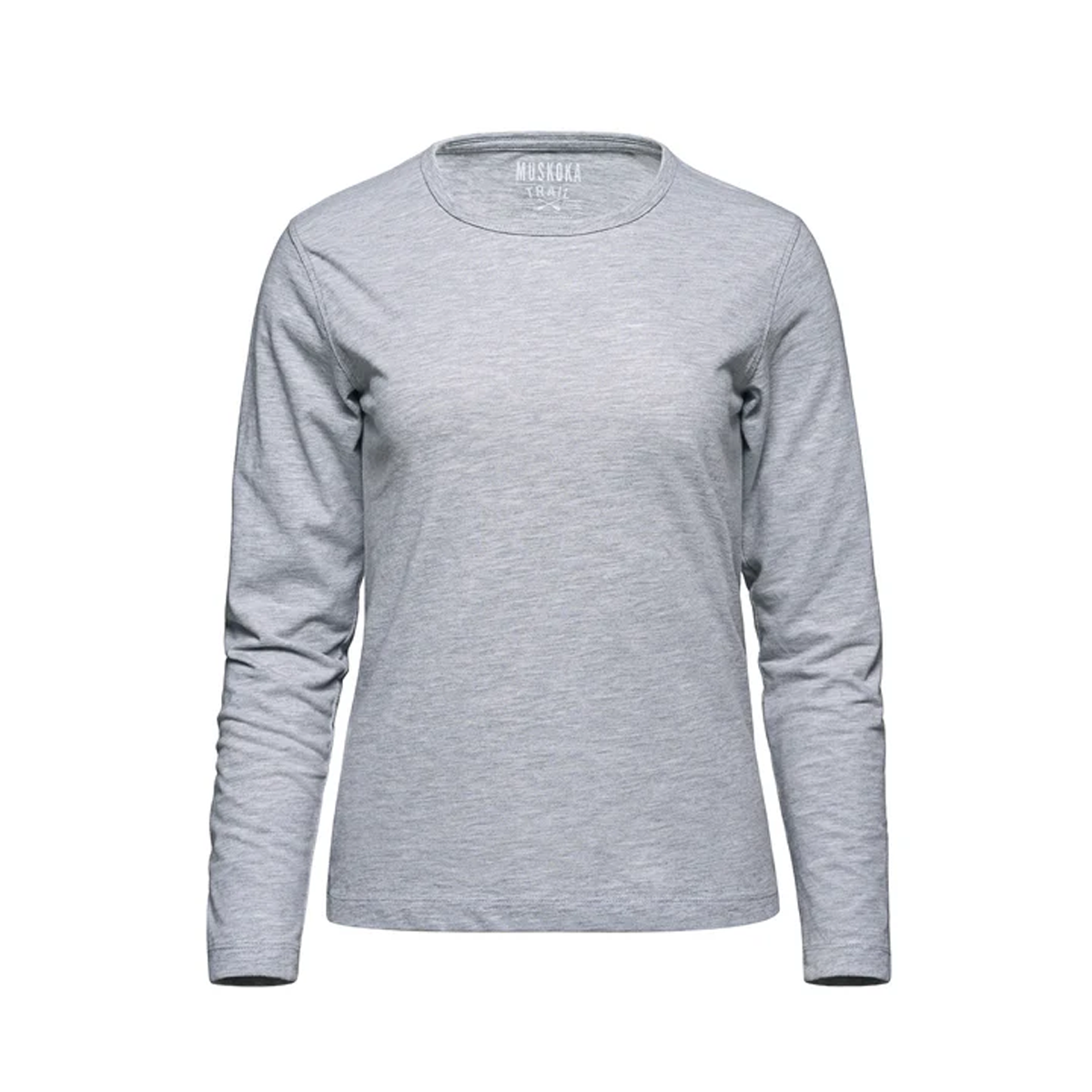 CANADA SPORTSWEAR LADIES RIVERSIDE COTTON-POLY LONG SLEEVE CREWNECK SHIRT