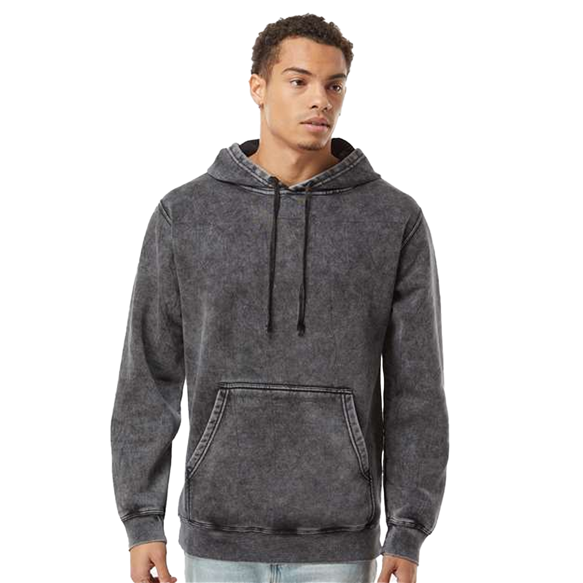 INDEPENDENT TRADING CO. ADULT MIDWEIGHT MINERAL WASH HOODIE