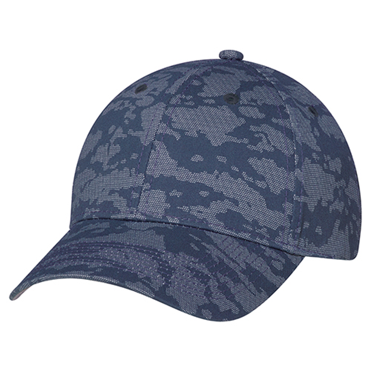 AJM 6-PANEL COTTON DRILL FULL URBAN CAMO ADJUSTABLE HAT