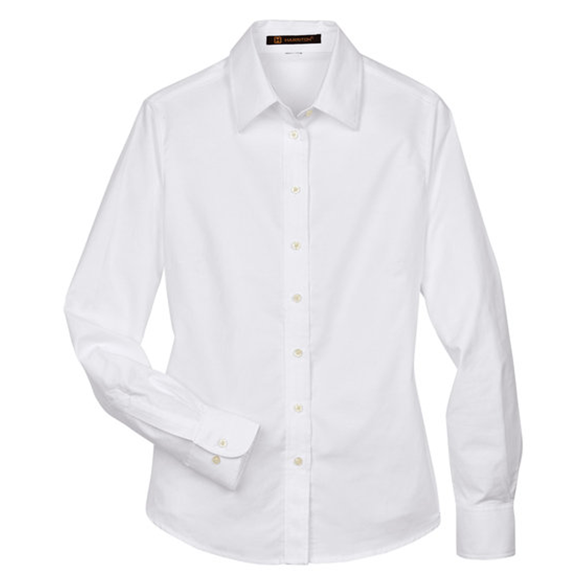 HARRITON LADIES LONG SLEEVE OXFORD DRESS SHIRT