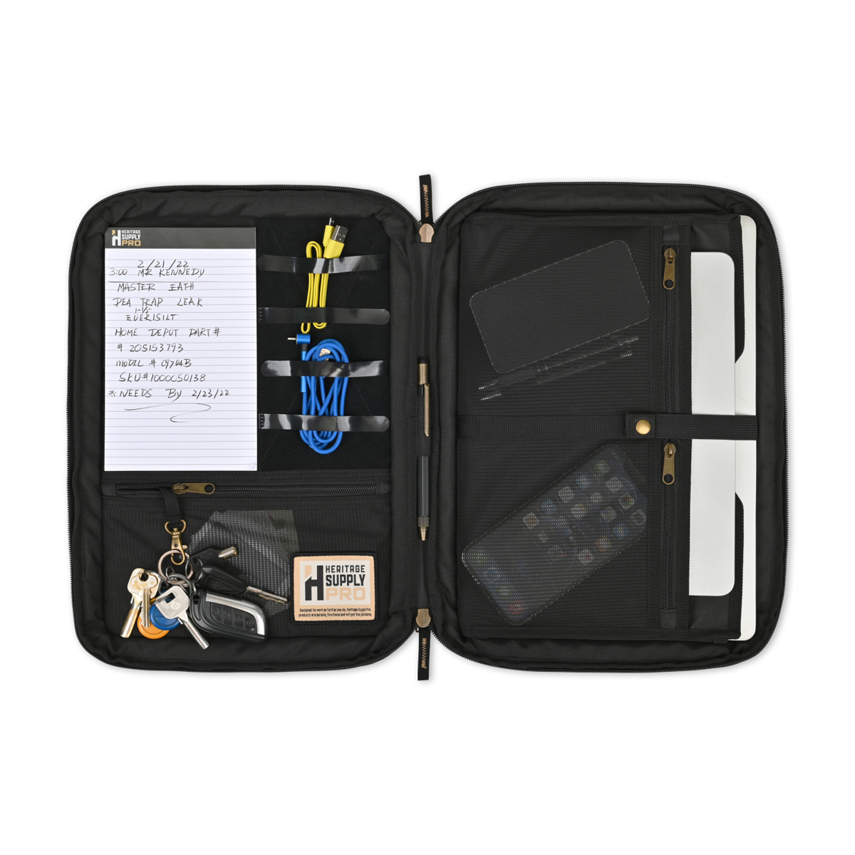 HERITAGE SUPPLY PRO PADFOLIO & CONSTRUCTION PEN SET