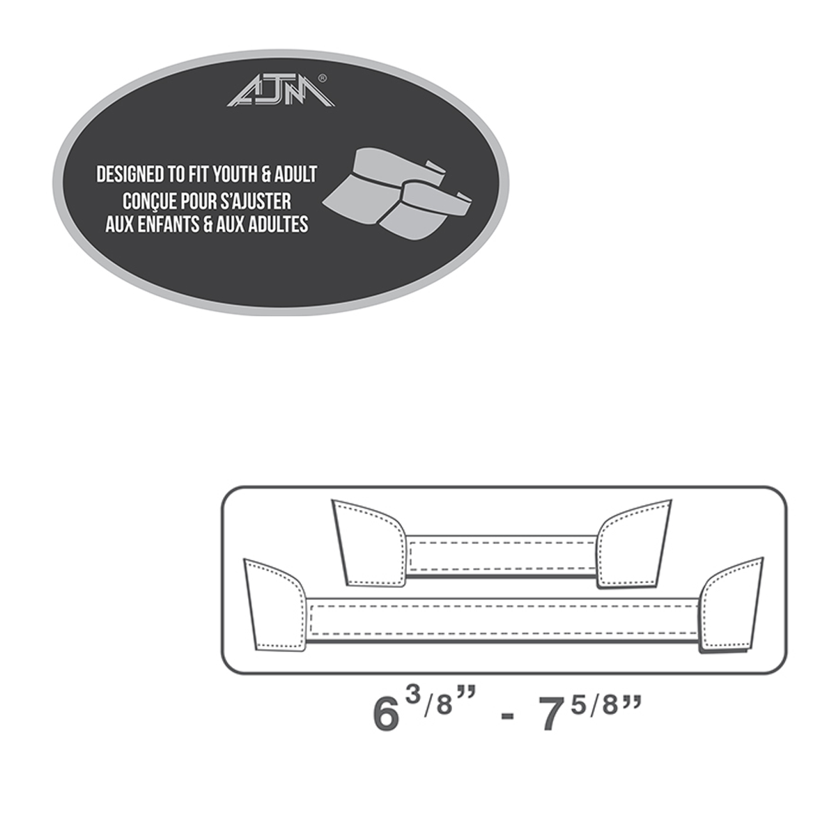 AJM ADJUSTABLE DELUXE VISOR