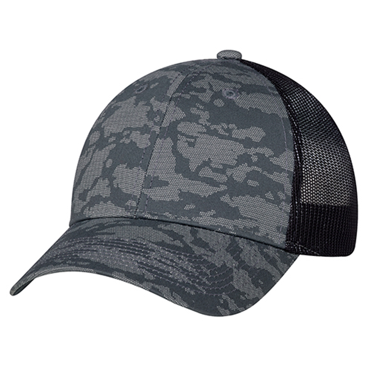 AJM 6-PANEL URBAN CAMO WITH MESH BACK HAT