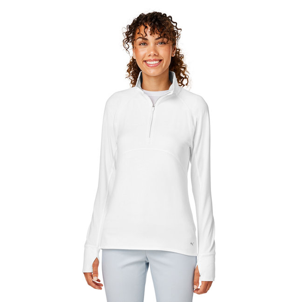 PUMA GOLF LADIES GAMER GOLF QUARTER-ZIP