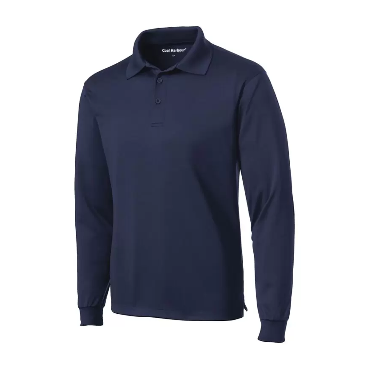 COAL HARBOUR ADULT SNAG RESISTANT LONG-SLEEVE POLO