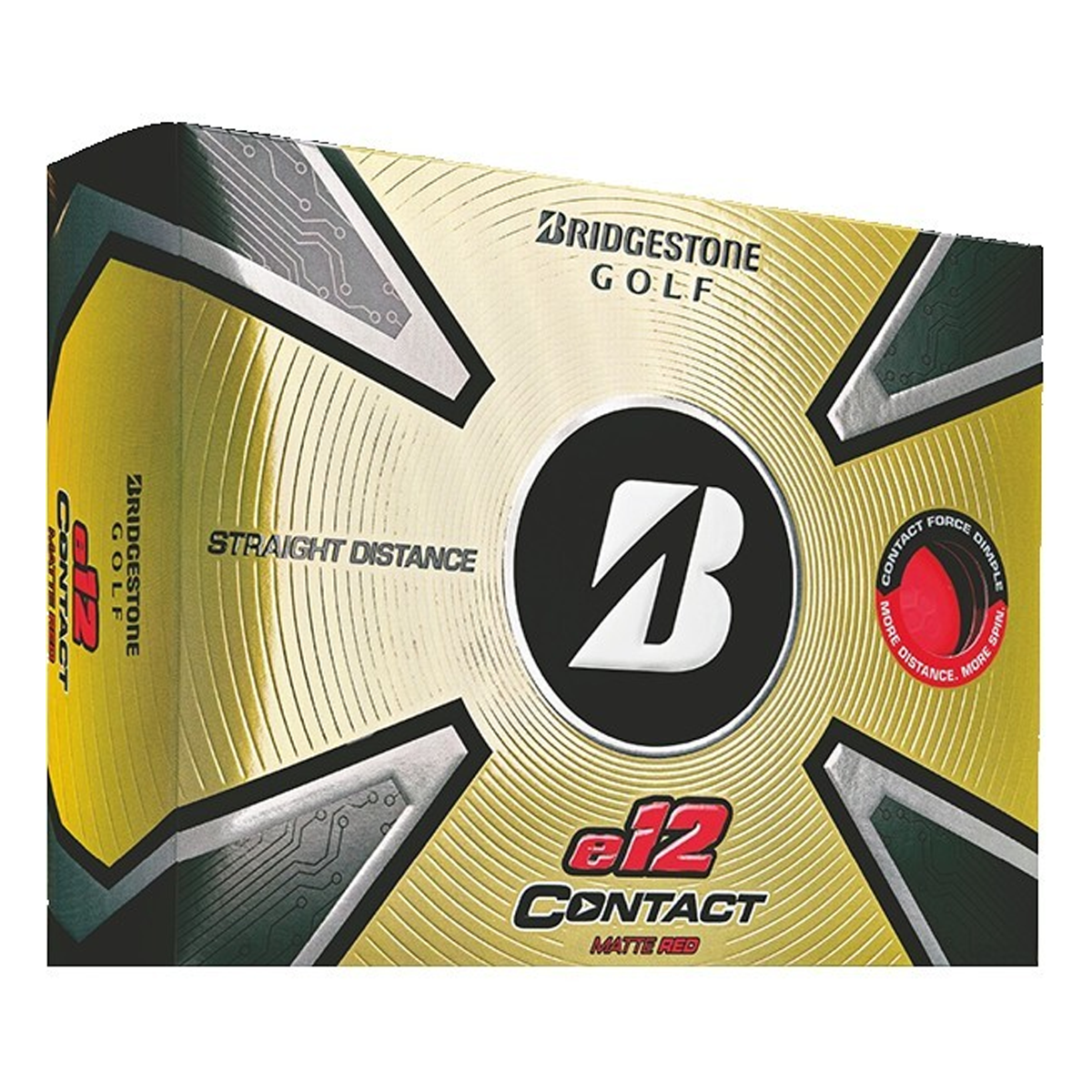 BRIDGESTONE E12 CONTACT GOLF BALLS (DOZEN)