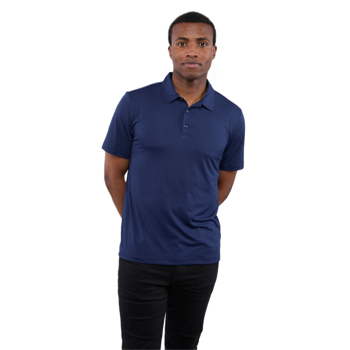 TRIMARK MEN'S IZU EVERYTHING PERFORMANCE ECO POLO SHIRT