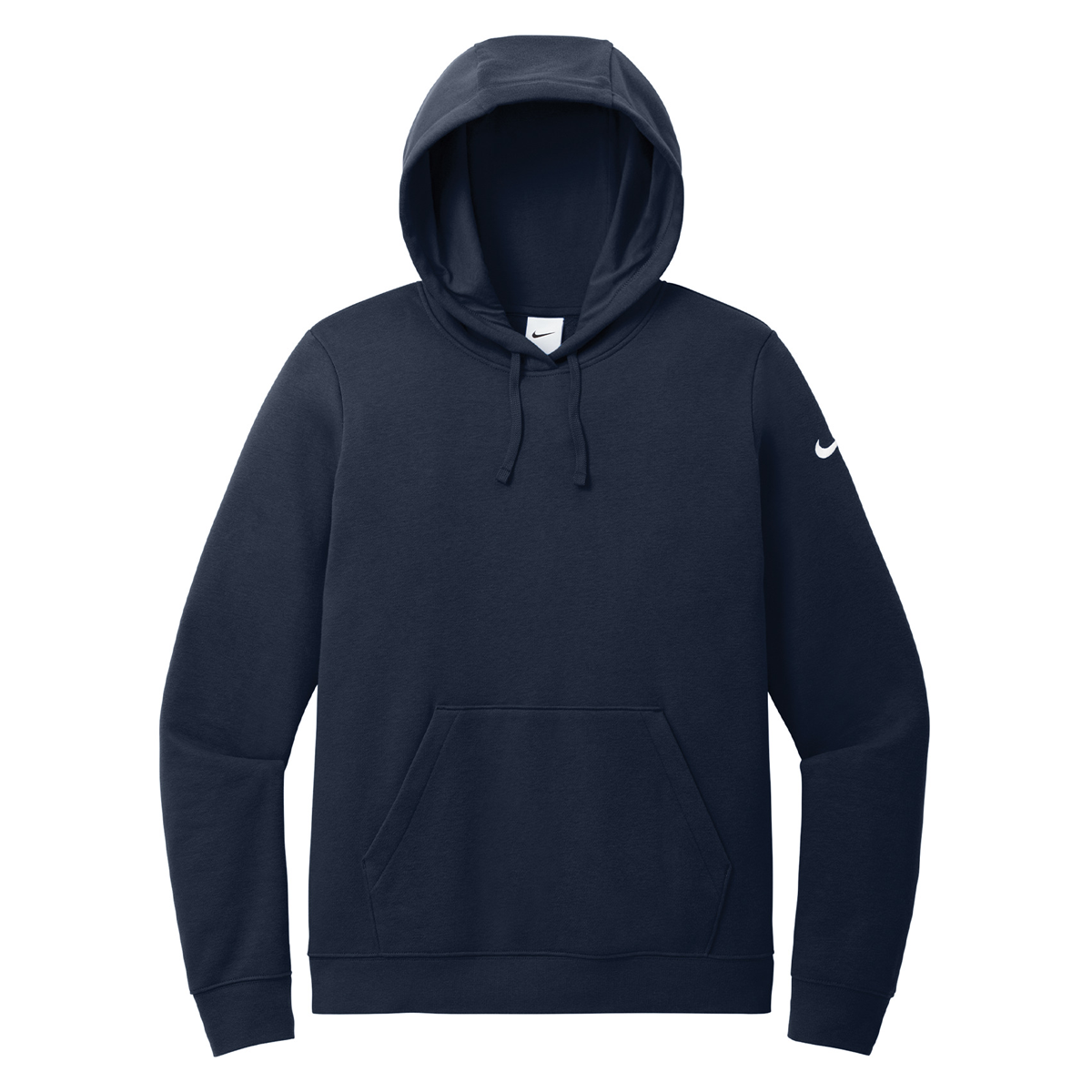 NIKE LADIES CLUB FLEECE SLEEVE SWOOSH HOODIE