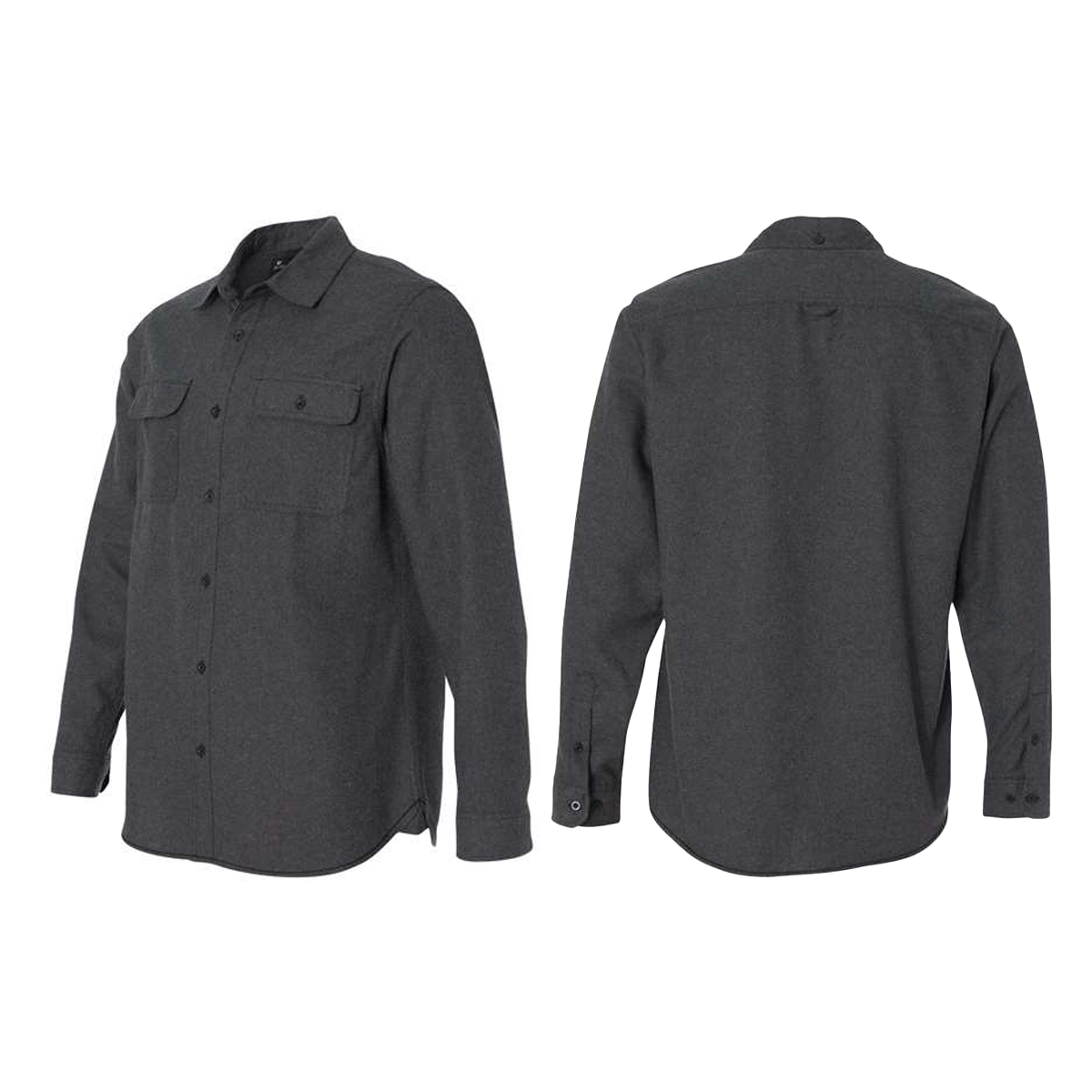 BURNSIDE ADULT SOLID FLANNEL SHIRT