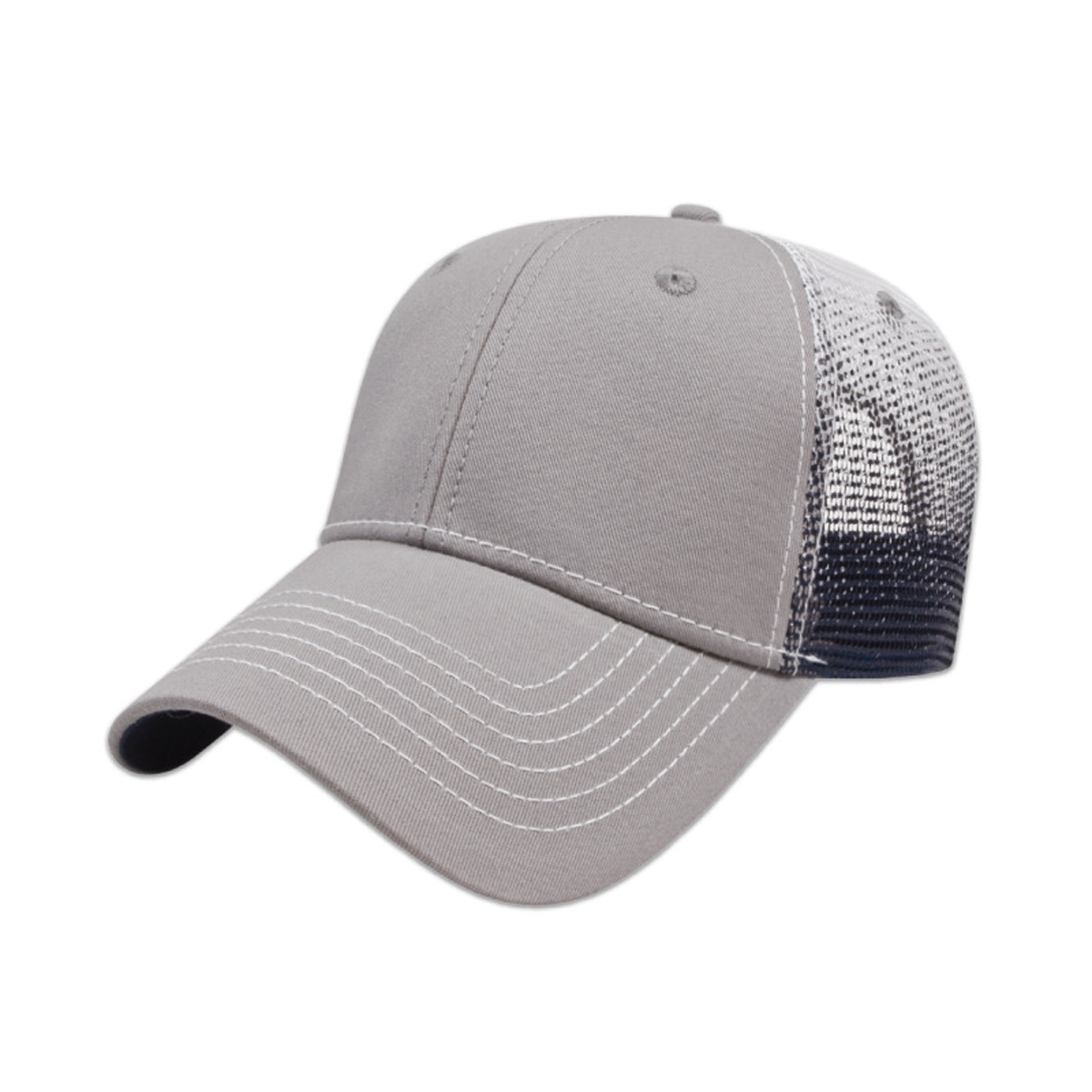 CAP AMERICA GRADIENT SCREEN PRINT MESH SNAPBACK HAT