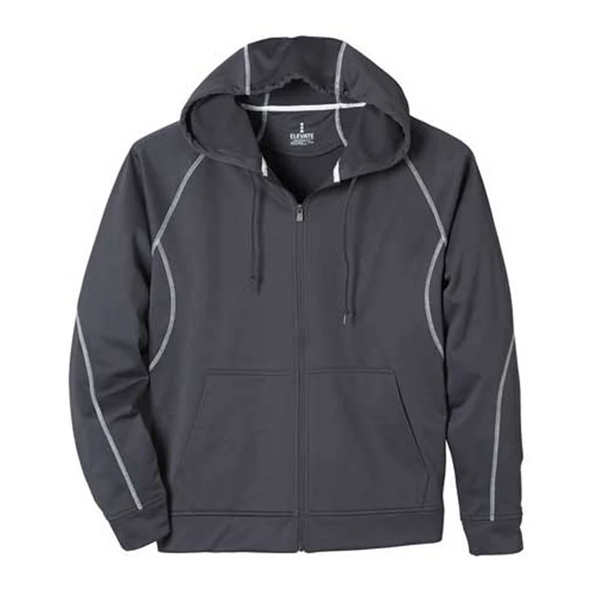 TRIMARK YOUTH TONLE FULL-ZIP HOODIE
