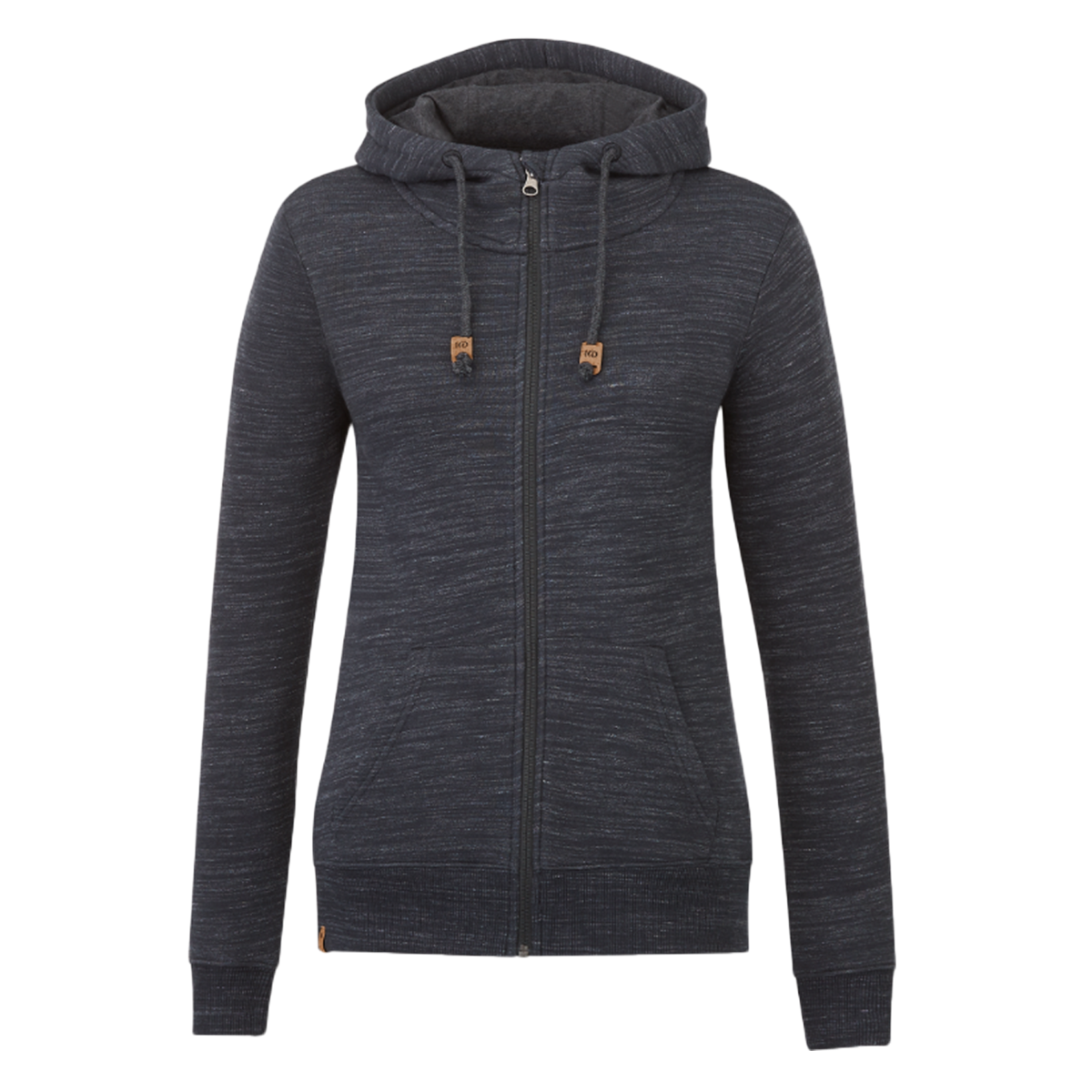 TENTREE LADIES SPACE DYE FULL-ZIP HOODIE
