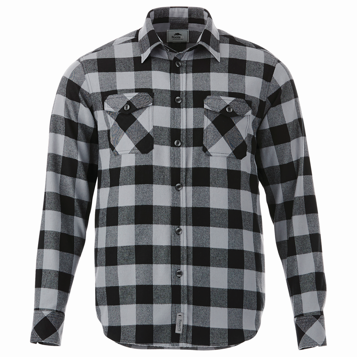 ROOTS73 MEN'S SPRUCE LAKE PLAID LONG SLEEVE SHIRT
