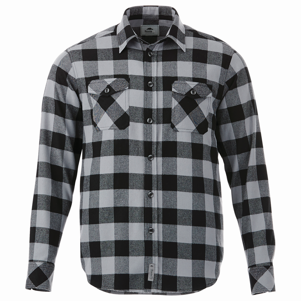 ROOTS73 MEN'S SPRUCELAKE PLAID LONG SLEEVE SHIRT