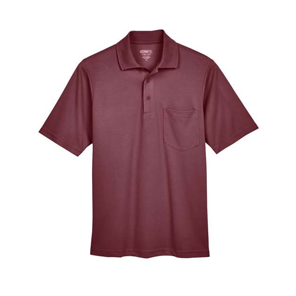 CORE365 MEN'S ORIGIN PERFORMANCE PIQUE POLO WITH POCKET