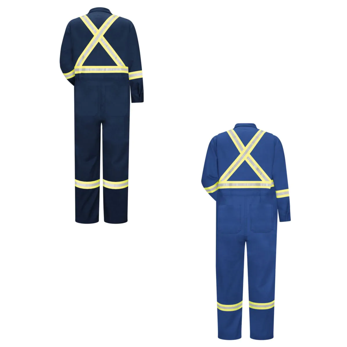 BULLWARK FR MEN'S PREMIUM COVERALL WITH REFLECTIVE TRIM