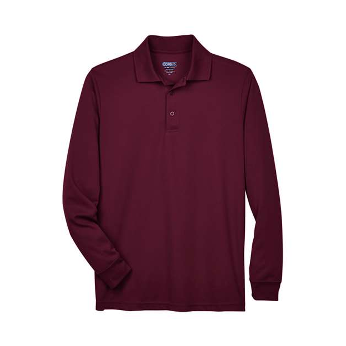 CORE365 MEN'S PINNACLE PERFORMANCE LONG-SLEEVE PIQUE POLO