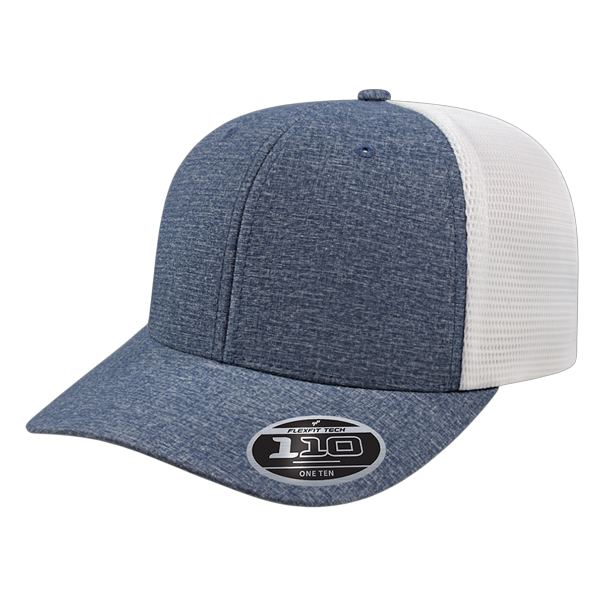 FLEXFIT MELANGE TRUCKER MESH BACK HAT