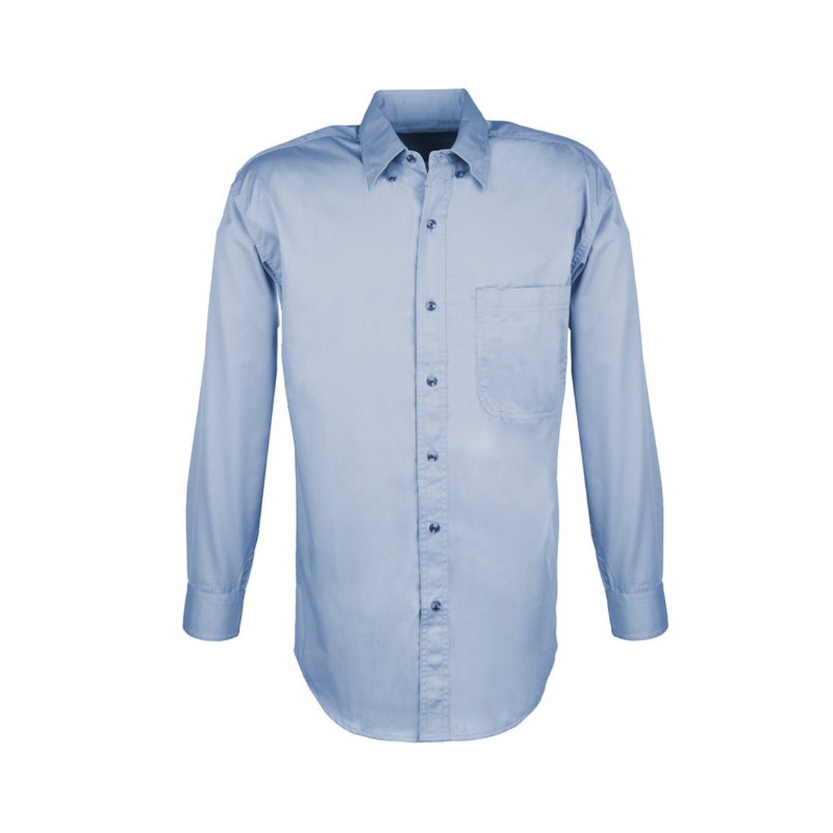 TEXX CANADA MEN'S LONG SLEEVE EASY CARE COTTON BLEND DRESS SHIRT