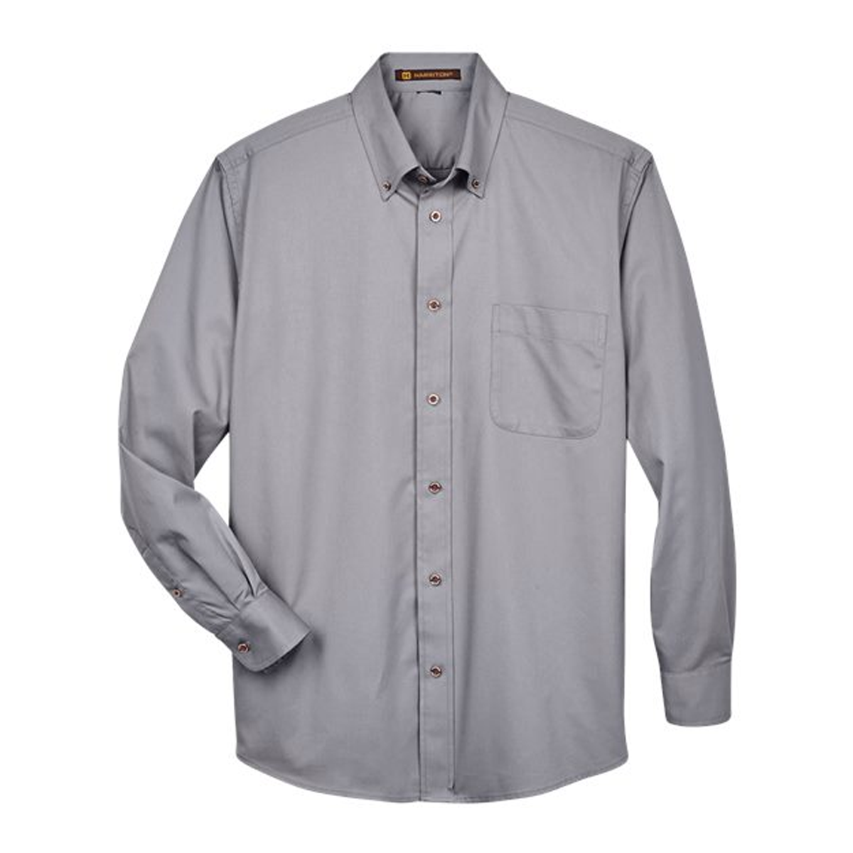 HARRITON MEN'S EASY BLEND TWILL SHIRT