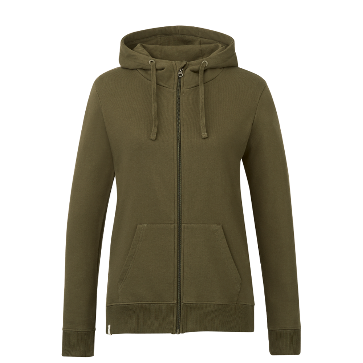 TENTREE LADIES ORGANIC COTTON FULL-ZIP HOODIE