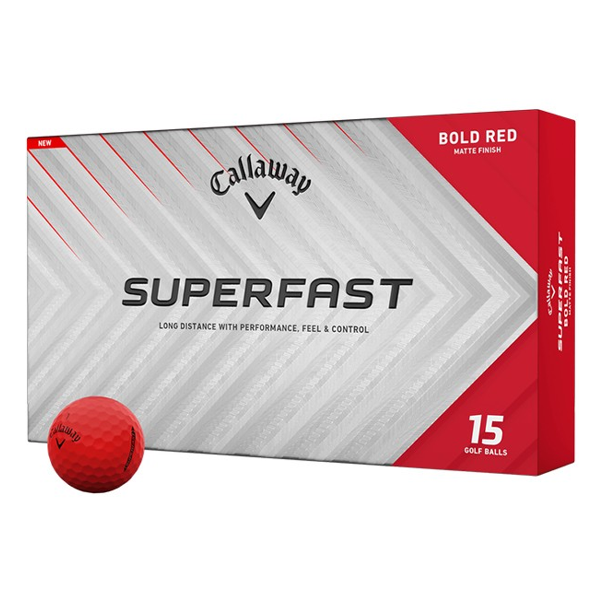 CALLAWAY SUPER FAST GOLF BALLS (15-PACK)