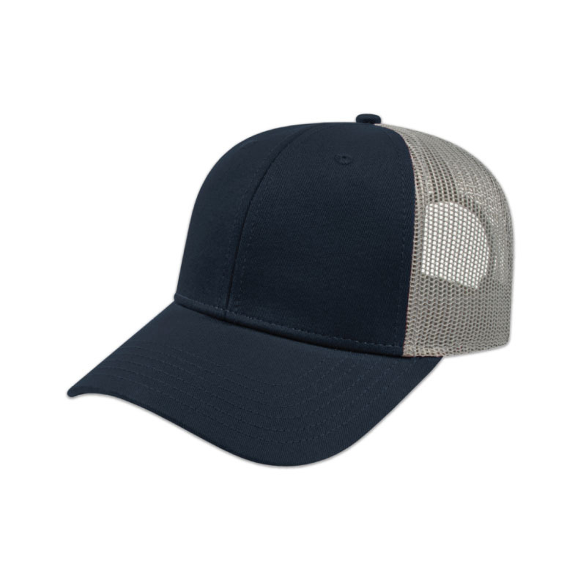 CAP AMERICA LOW PROFILE MODIFIED FLAT BILL TRUCKER SNAPBACK HAT