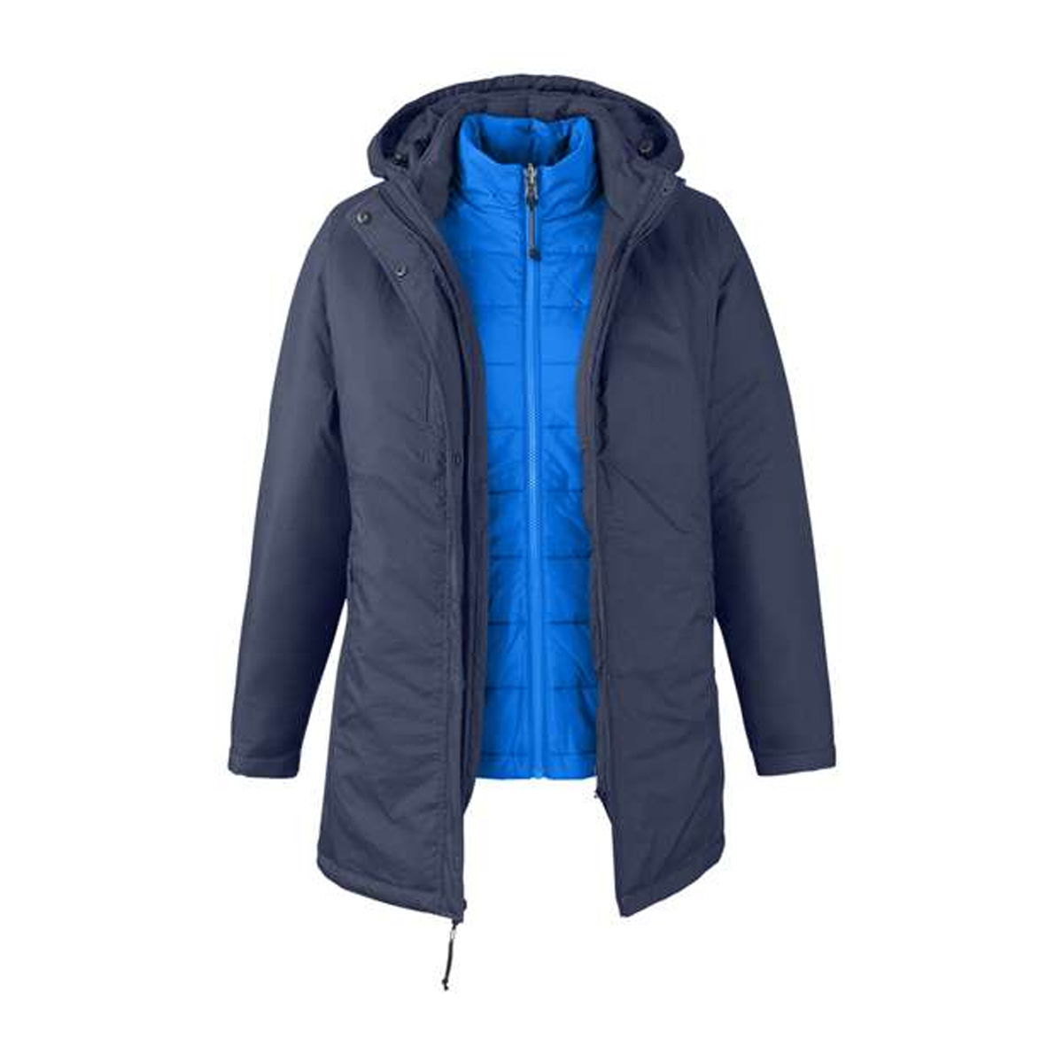 CORE365 LADIES INSPIRE 3-IN-1 JACKET WITH INSULATED LINER