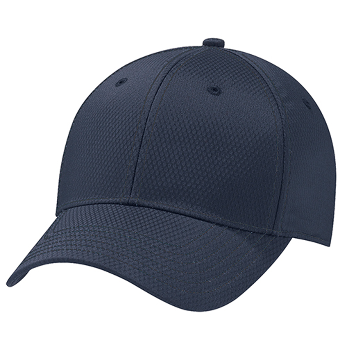 AJM POLY DIAMOND 6-PANEL FITTED HAT