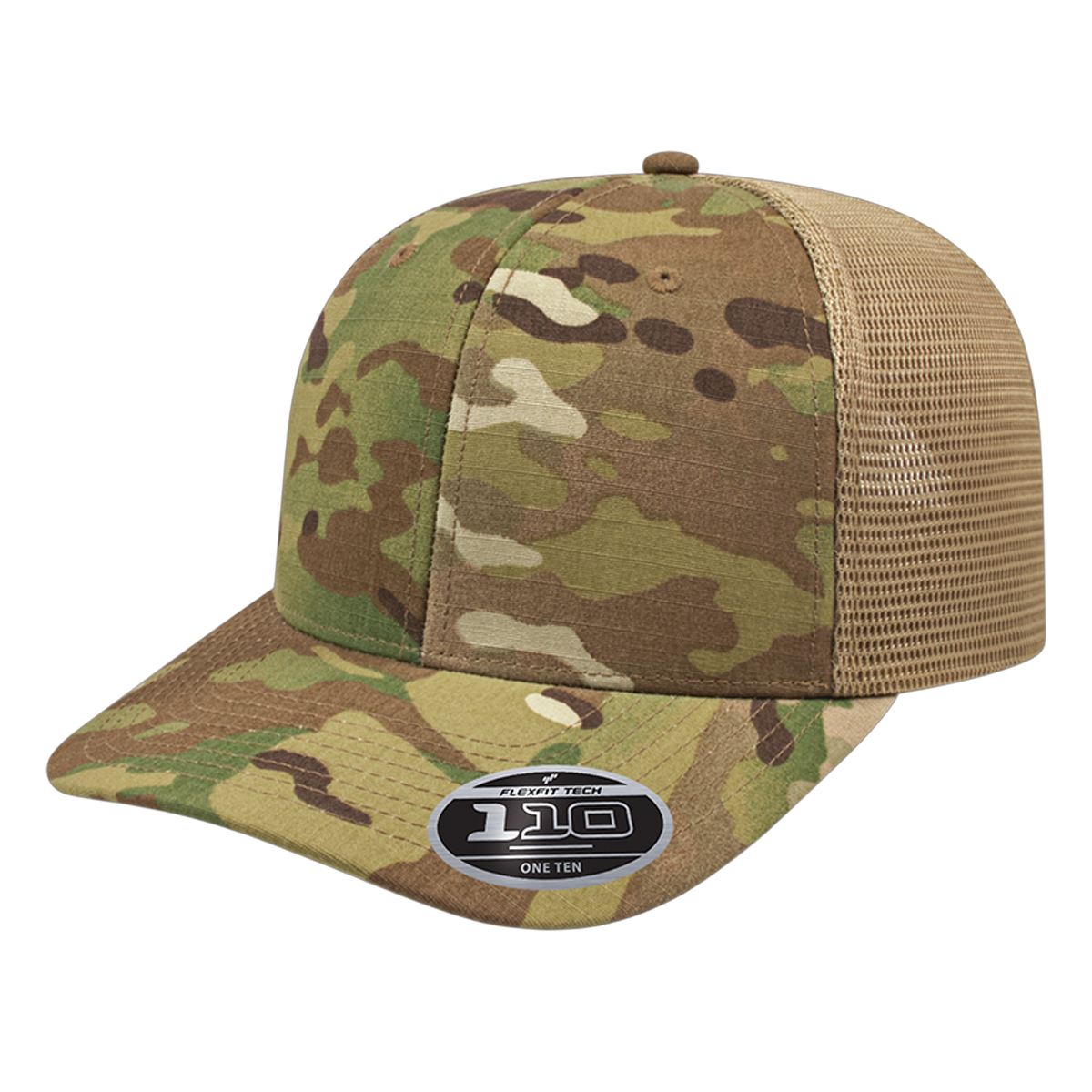 FLEXFIT MULTICAM TRUCKER MESH BACK HAT