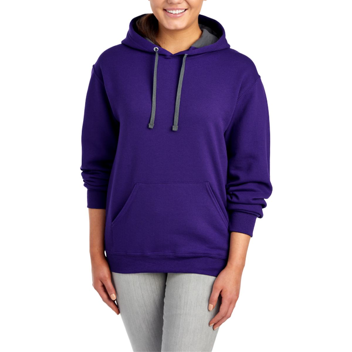 FRUIT OF THE LOOM ADULT SOFSPUN FLEECE HOODIE