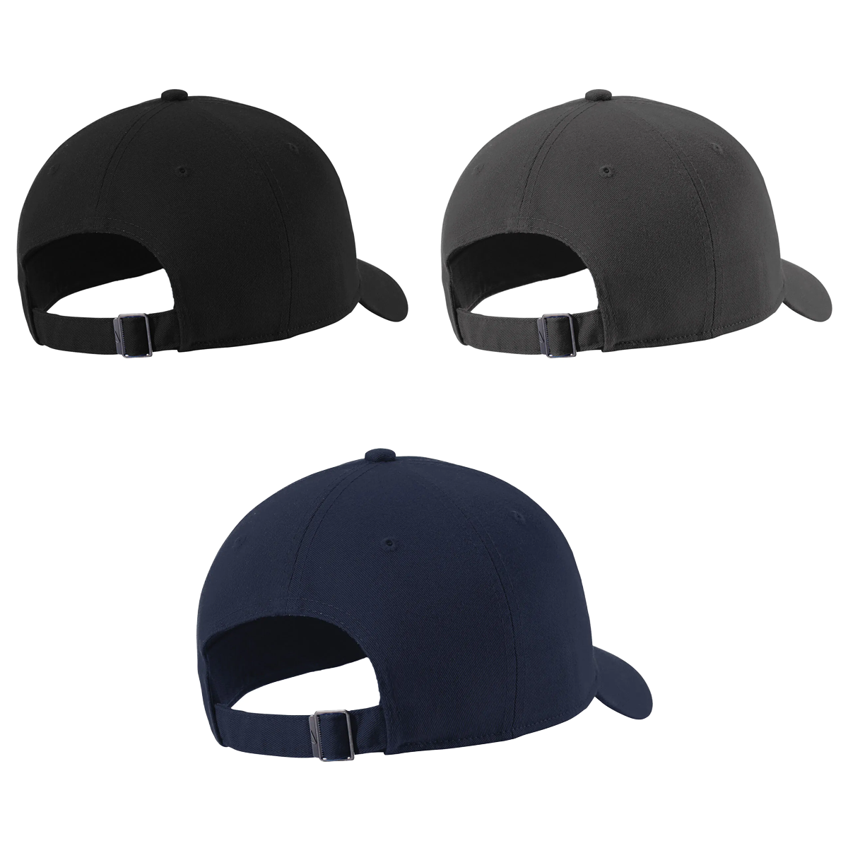 NIKE HERITAGE UNSTRUCTURED COTTON TWILL FABRIC BUCKLE HAT