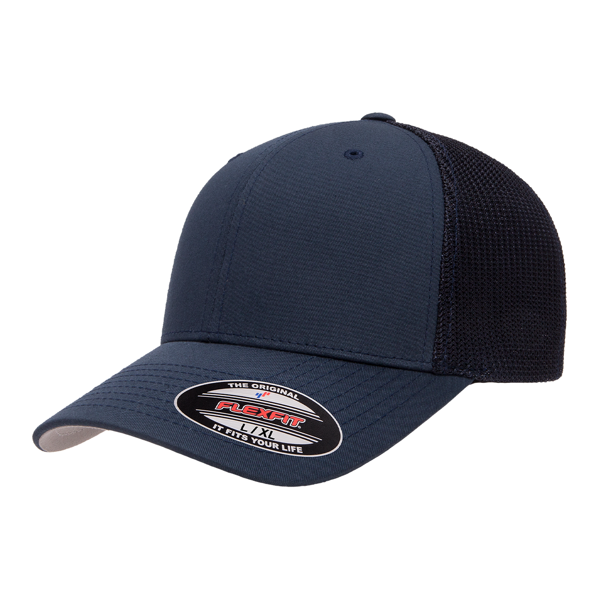 FLEXFIT STRUCTURED 6-PANEL TRUCKER HAT