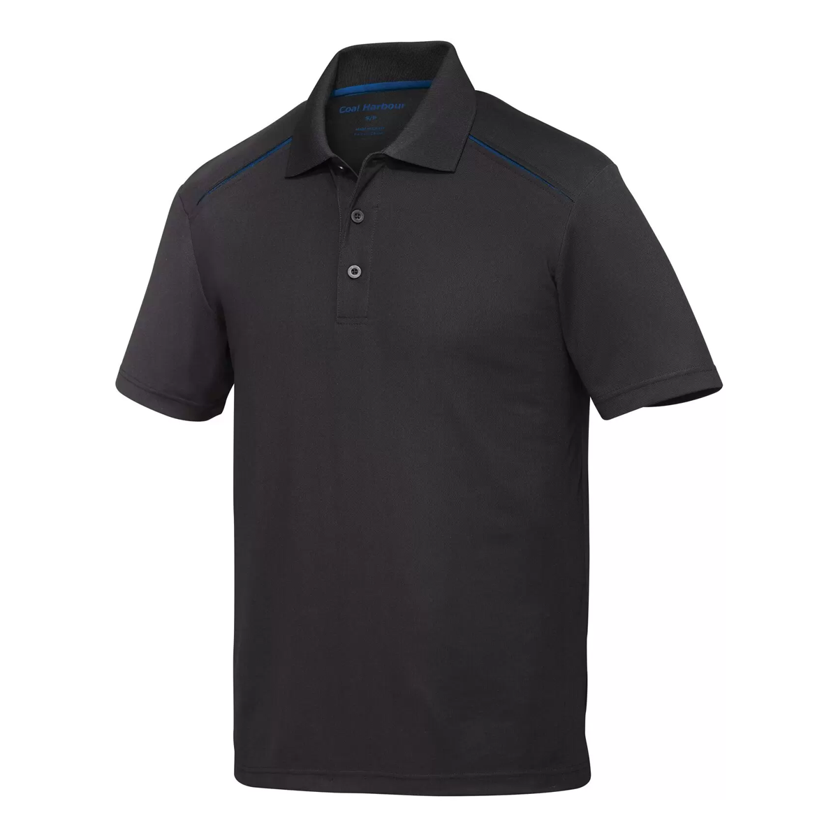 COAL HARBOUR MEN'S SNAG RESISTANT CONTRAST INSET POLO SHIRT