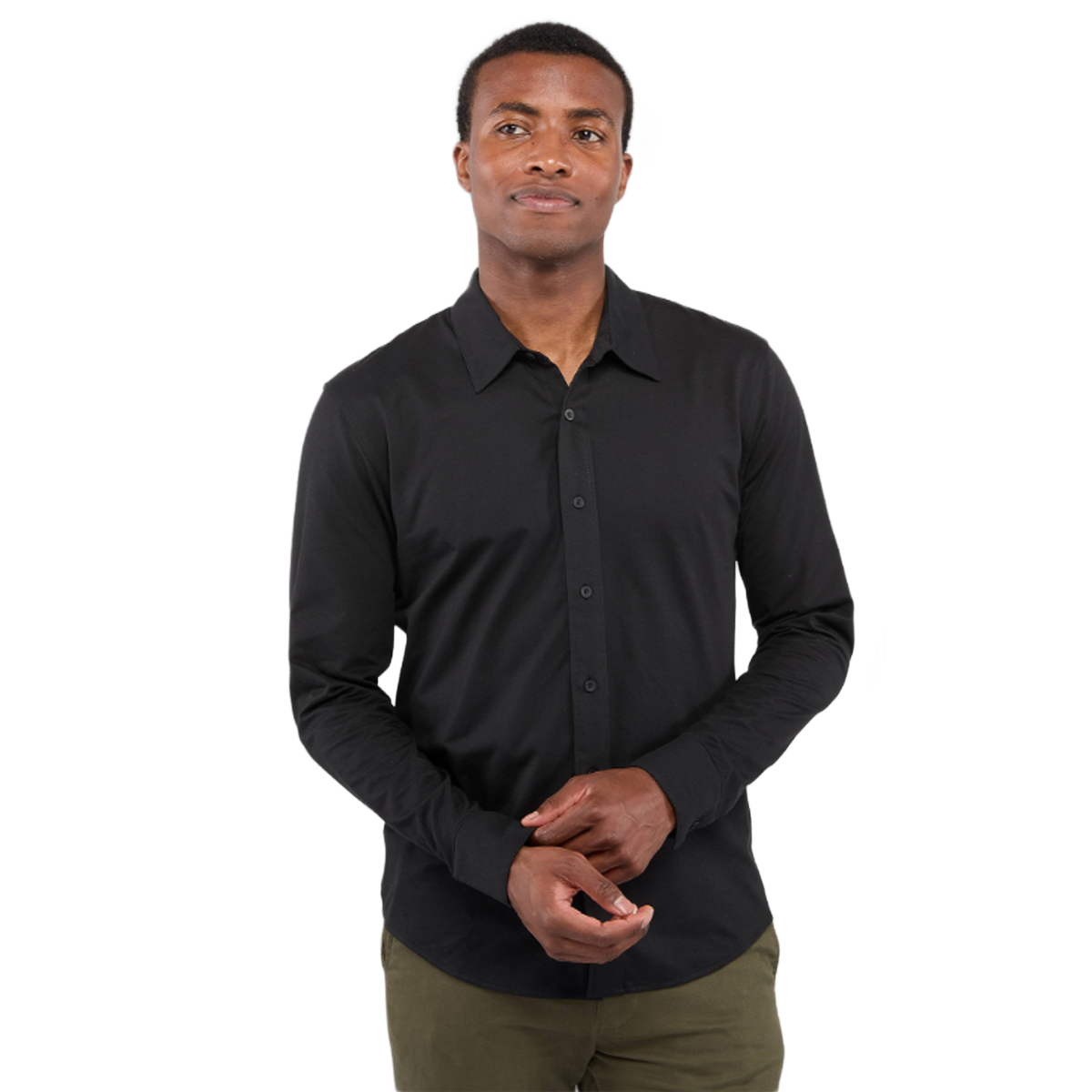 TATRA ECO MEN'S LONG SLEEVE KNIT SHIRT