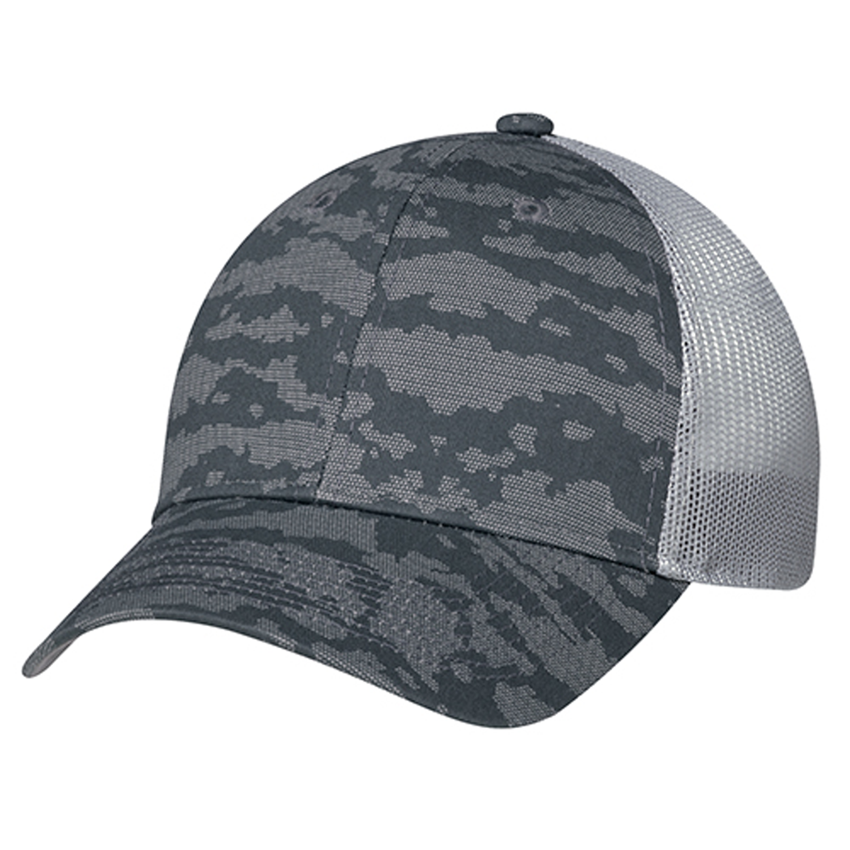 AJM 6-PANEL URBAN CAMO WITH MESH BACK HAT