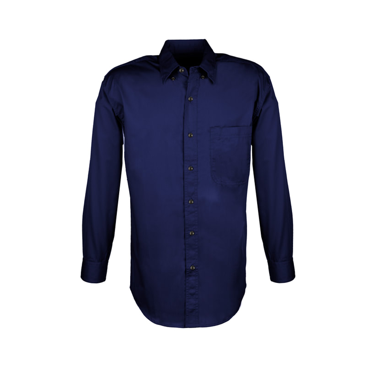 TEXX CANADA MEN'S LONG SLEEVE EASY CARE COTTON BLEND DRESS SHIRT