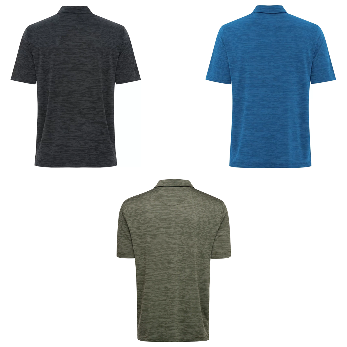 CALLAWAY MEN'S BROKEN STRIPE TEXTURE POLO