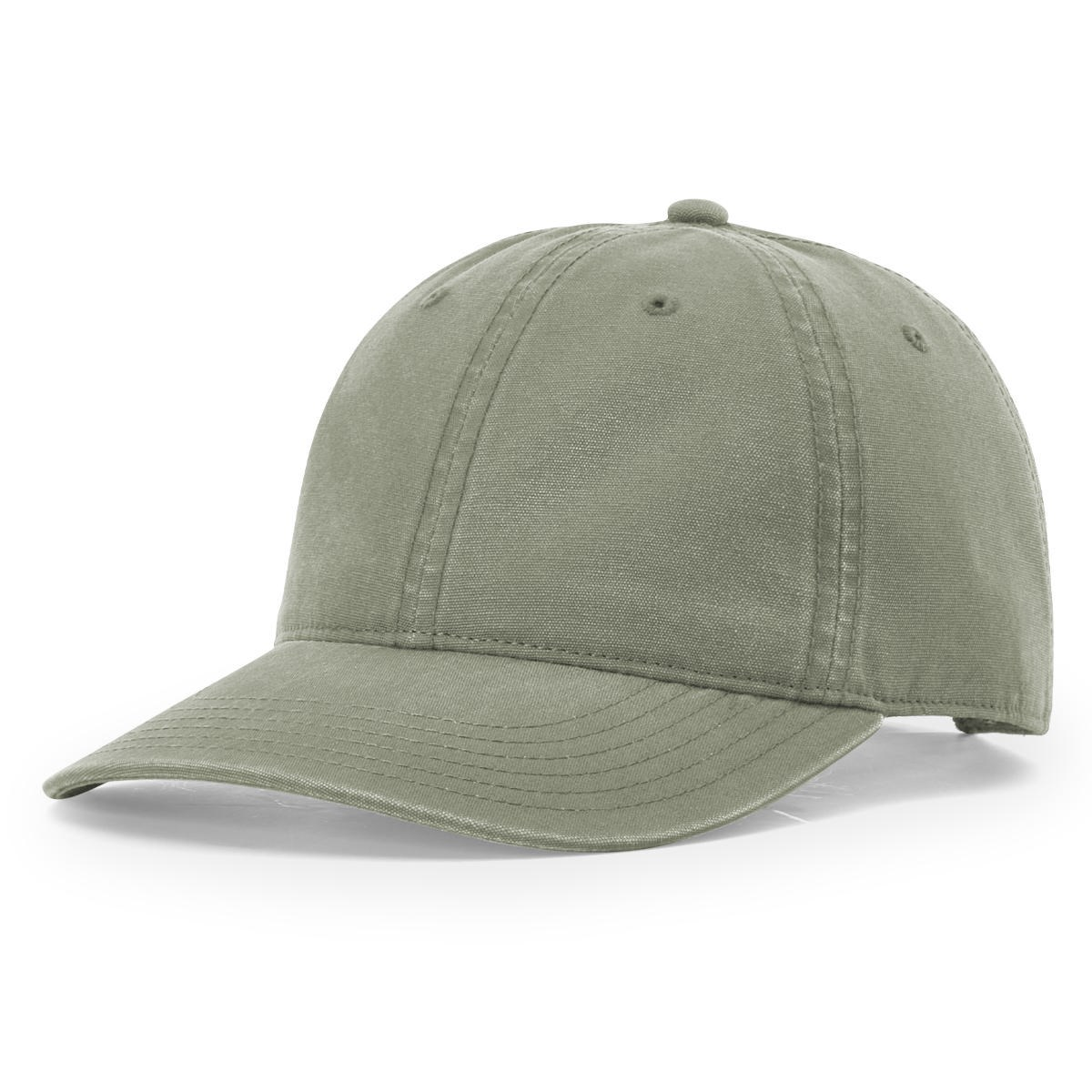RICHARDSON ODELL RECYCLED COTTON CLOTH BACKSTRAP UNSTRUCTURED HAT