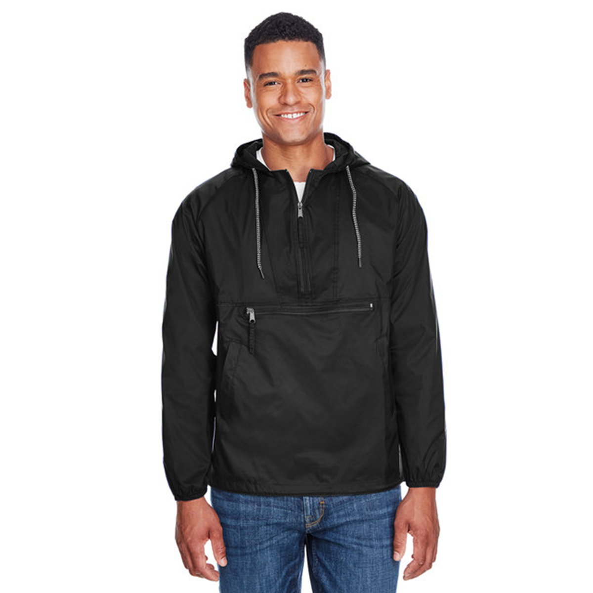 HARRITON ADULT PACKABLE NYLON JACKET