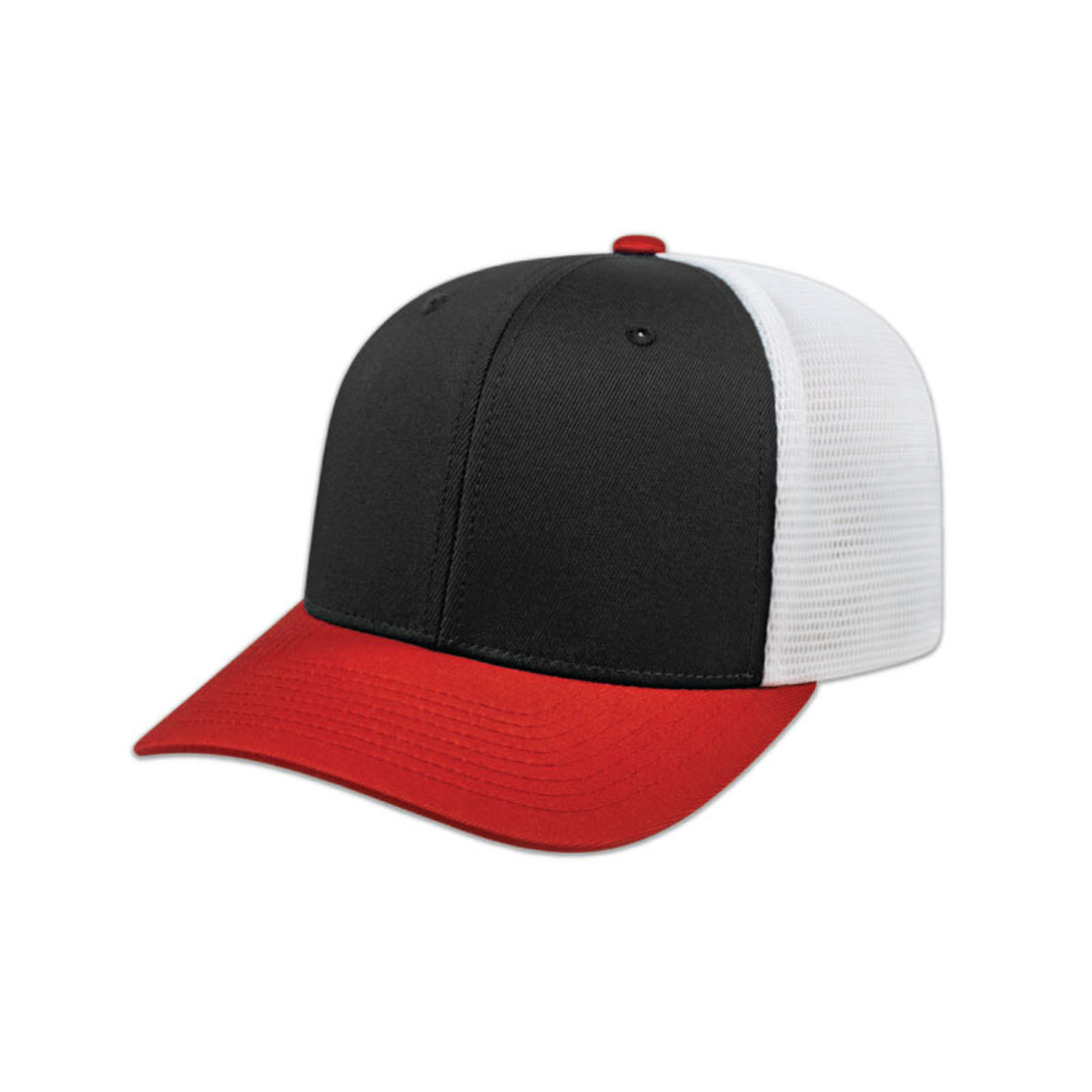 CAP AMERICA FLEXFIT TRUCKER MESH BACK CAP