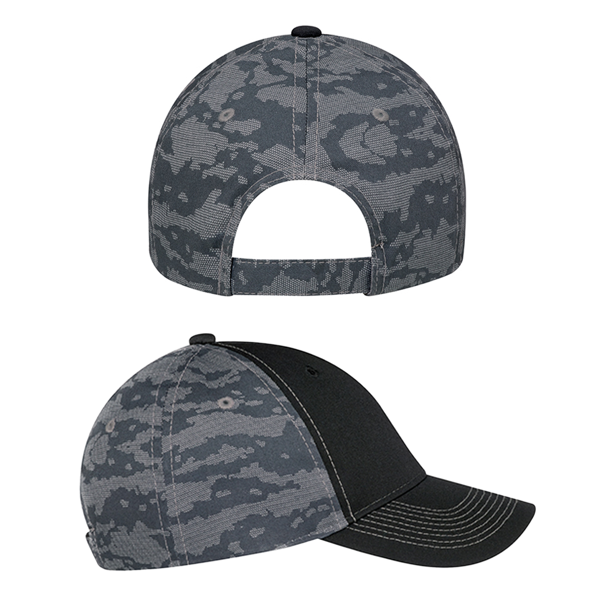 AJM 6-PANEL URBAN CAMO MESH ADJUSTABLE HAT