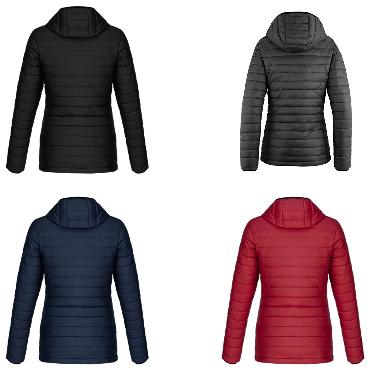 CANADA SPORTSWEAR CANYON LADIES PUFFY JACKET WITH DETACHABLE HOOD