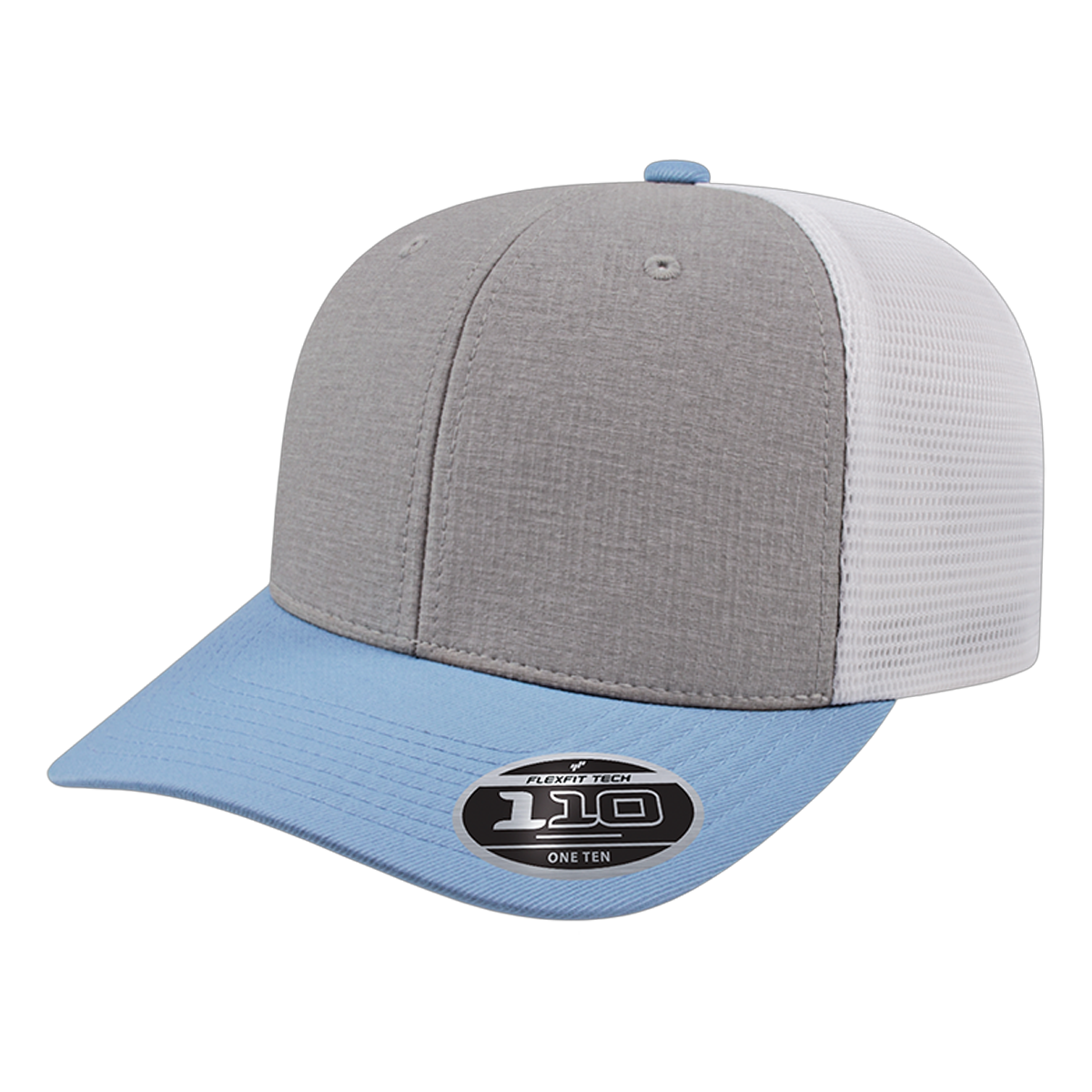 FLEXFIT MELANGE TRUCKER MESH BACK HAT